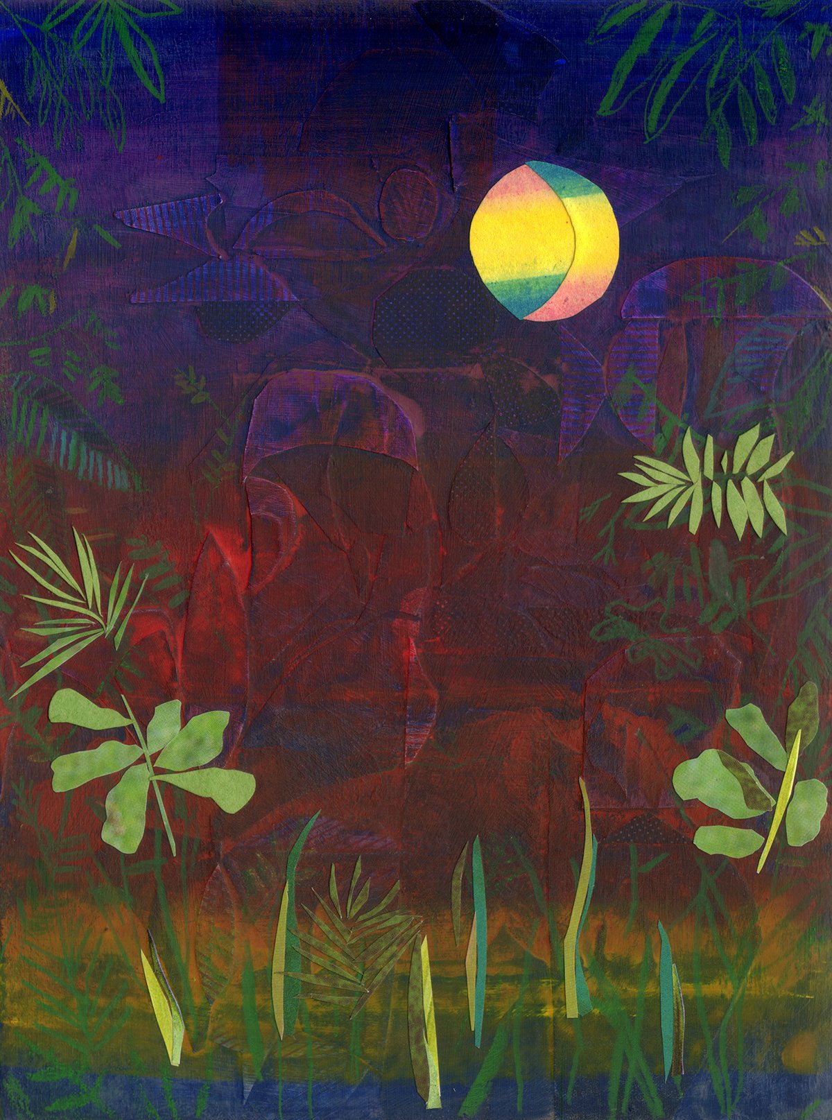 Moon Garden, artwork by Brandi Strickland Bentley