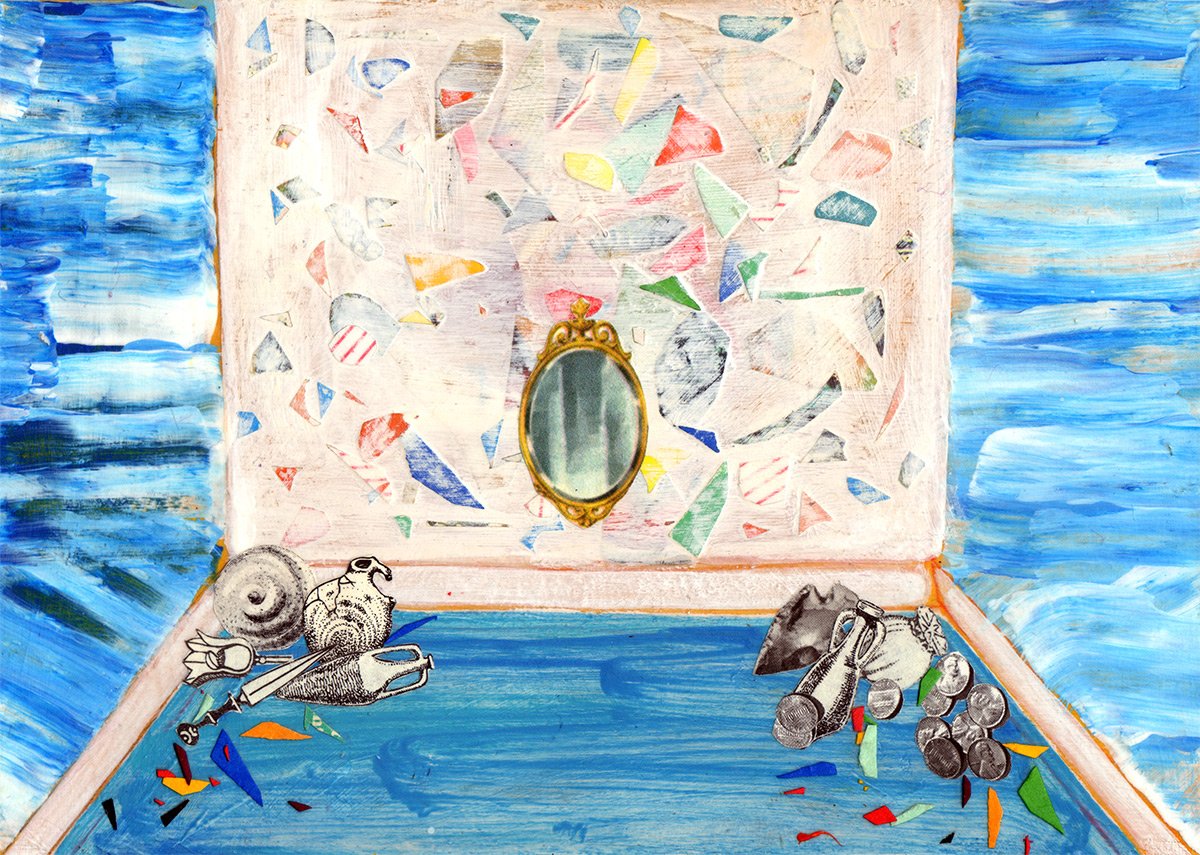Mirror Offering, artwork by Brandi Strickland Bentley