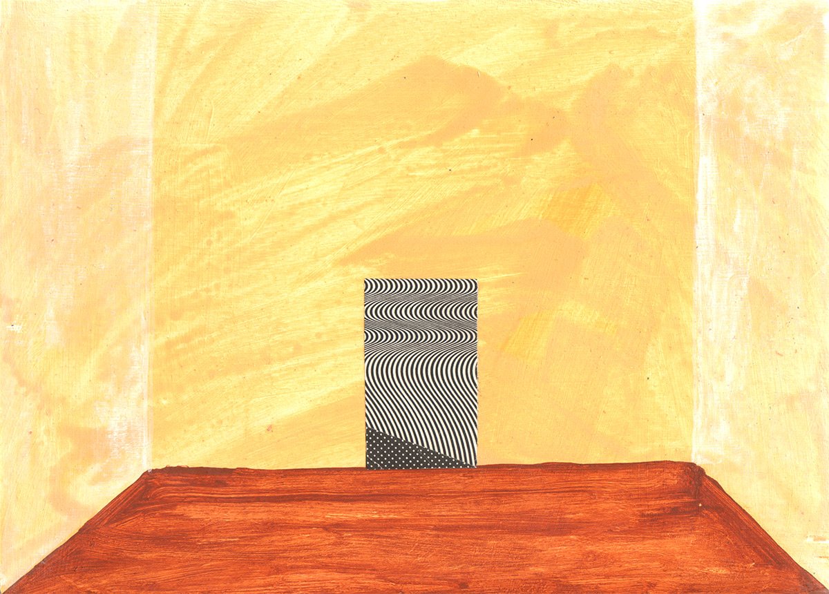 Hallway, Left, artwork by Brandi Strickland Bentley