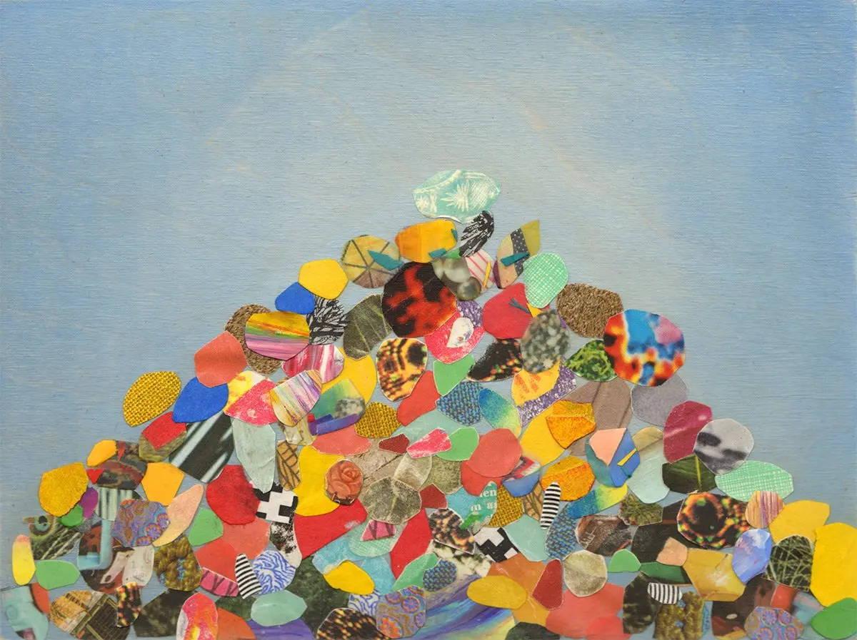 Rock Shrine, artwork by Brandi Strickland Bentley