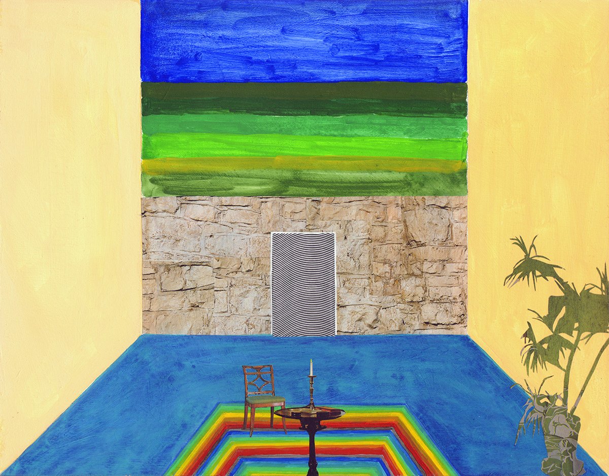 Reading Room, artwork by Brandi Strickland Bentley