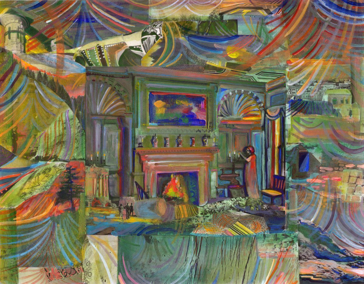 The Sitting Room, artwork by Brandi Strickland Bentley