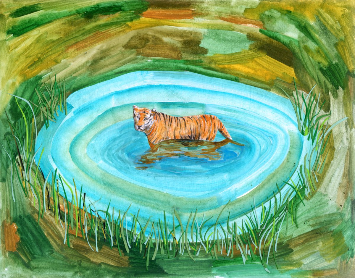 Stay Cool, artwork by Brandi Strickland Bentley